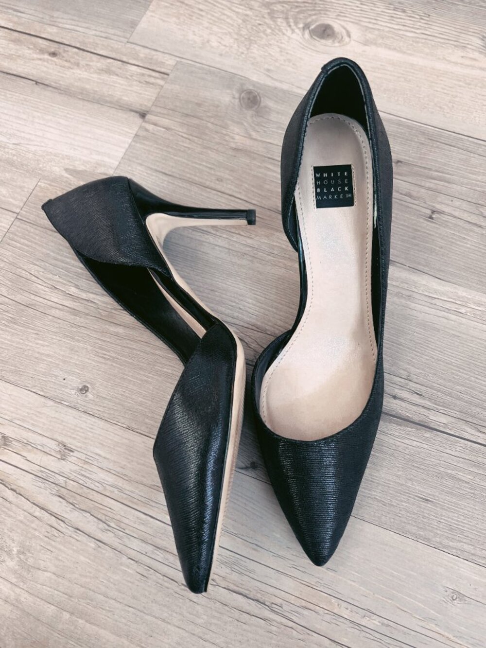 White House Black Market Ella 3" Stiletto Heel Pumps - Size 7.5